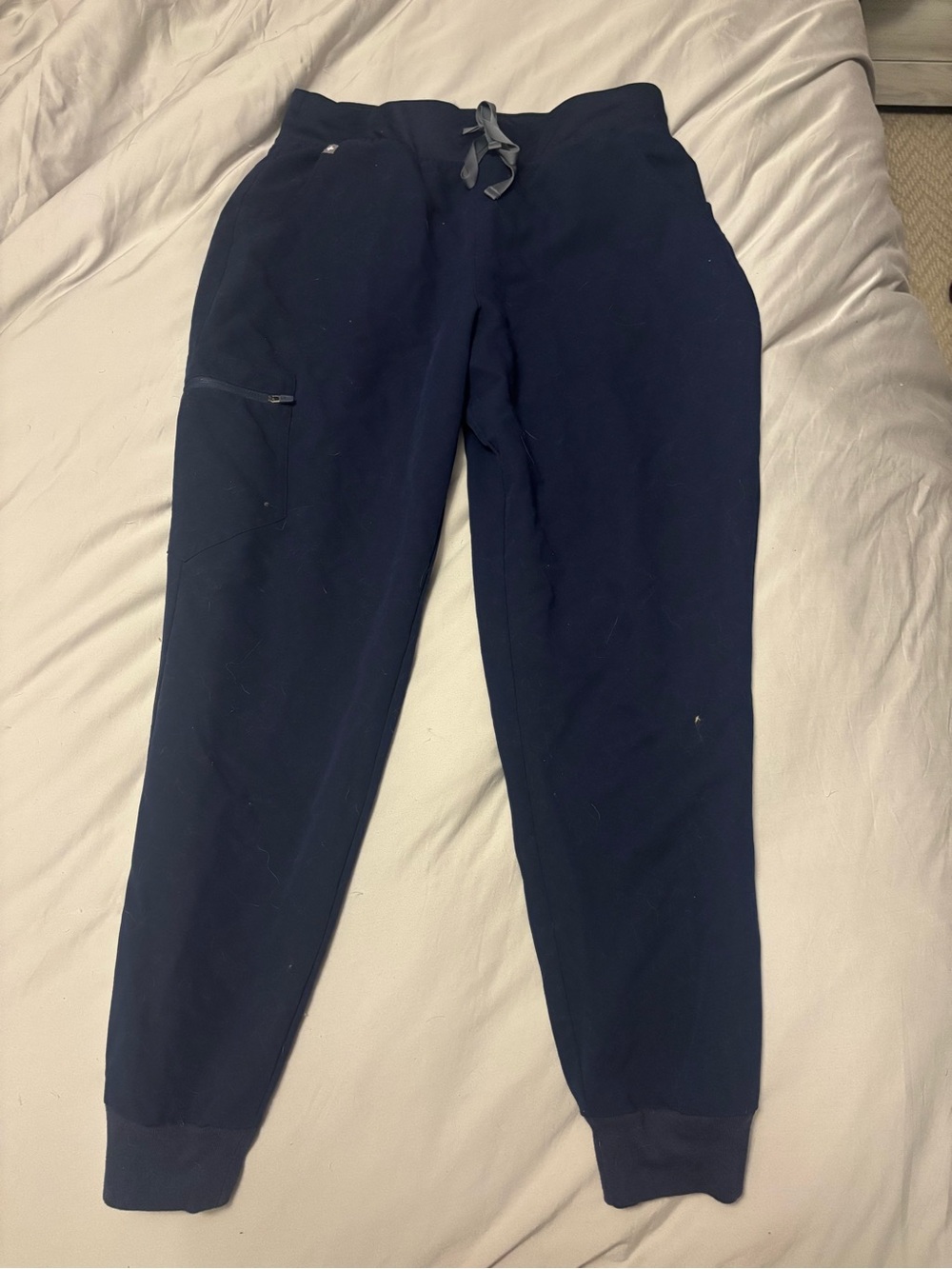 Figs Navy Drawstring Jogger Pants